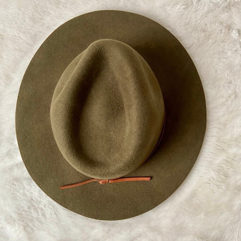 Brixton Wesley Wool Fedora Hat - Picture 2 of 11